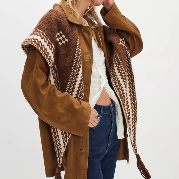 Free People Accessories - Over The Coat Shawl